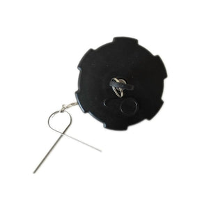 Large Lockable Plastic Fuel Cap 80 mm