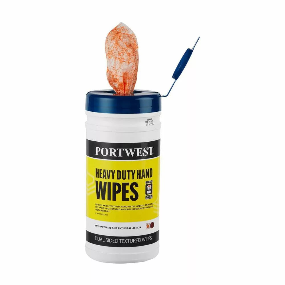 Heavy Duty Hand Cleaning Wipes (80 pcs)