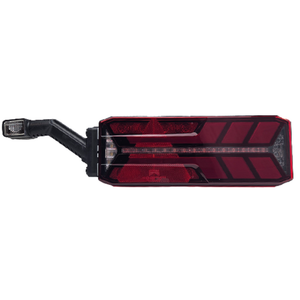 Trailer Rear Lamp with Flexible Rubber Mount, 4-Pin