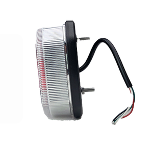 LED Trailer Tail Light with 4 Functions & Reflector, 12V/24V