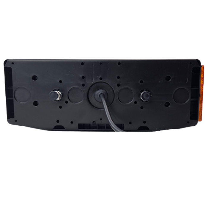 Universal 7-Function LED Tail Light with License Plate Holder 12-24V