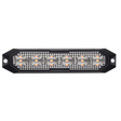 Kompakte gelbe LED-Blinkleuchte, 6 LEDs, 15 Modi, 12/24V