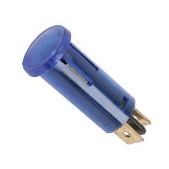 Indicator Control Light Round LED 24V Blue