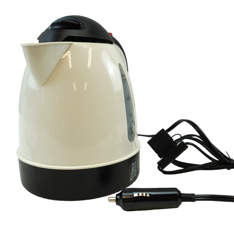 12V/24V Car Kettle, 0.8L, White