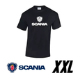 Scania T-Shirt aus 100% Baumwolle – Schwarz