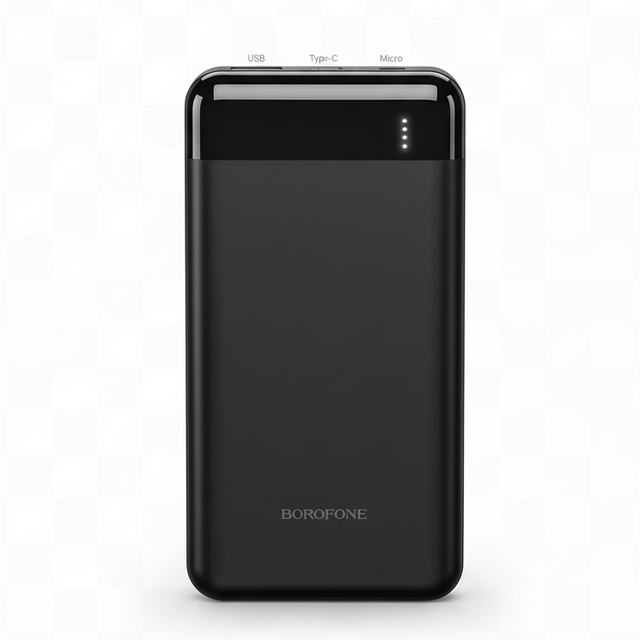 Power Bank 20,000 mAh Fast Charging (PD20W + QC 3.0) Black