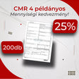 CMR tovorni list – paket 200 kosov