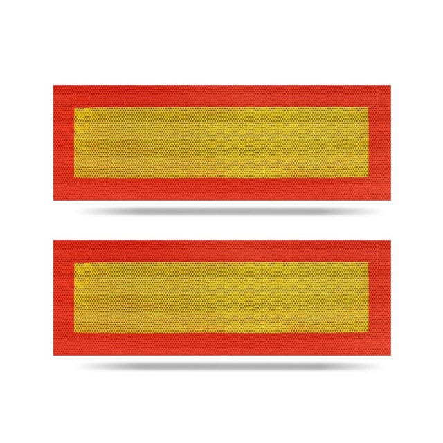 Reflective Sign with Frame, E-Marked, Pair