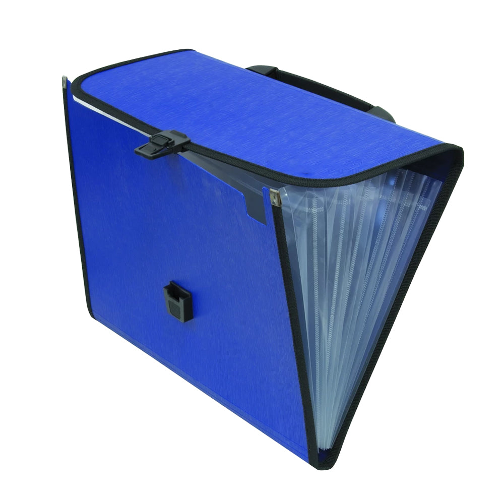 Accordion File Folder, Multi-Compartment Document Organizer Bag