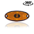 LED ovalna pozicijska svjetla FlatpointII Aspöck