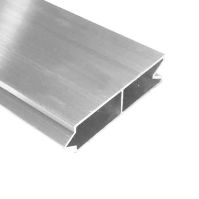 Grooved Aluminum Tarp Side Rail Profile 3300mm