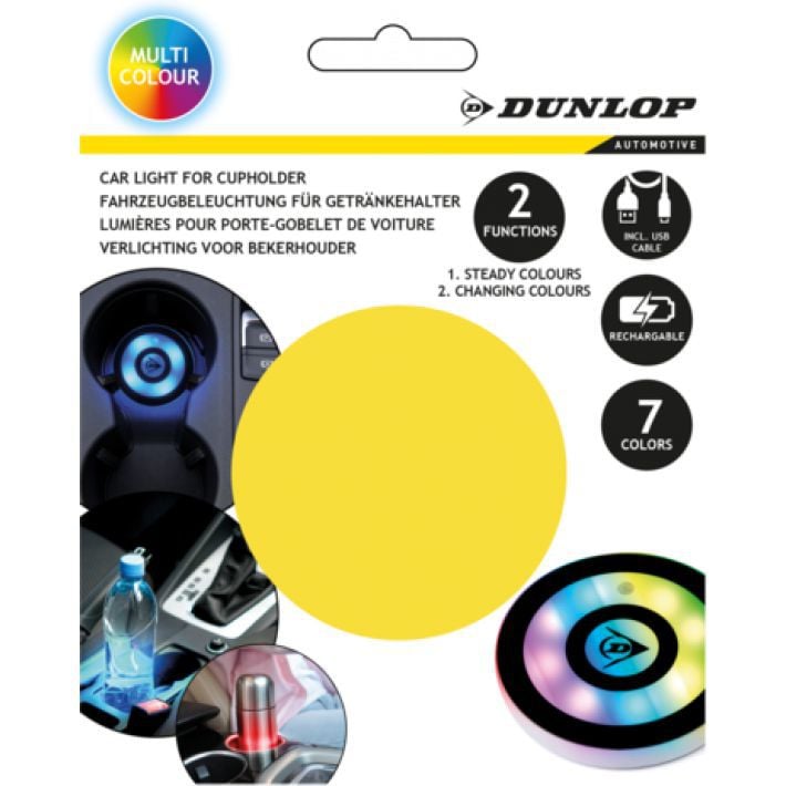 LED Cup Holder Light – 7 Colors