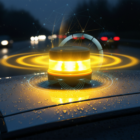 Osram žuto LED svjetlo s magnetnom montažom, 360° vidljivost